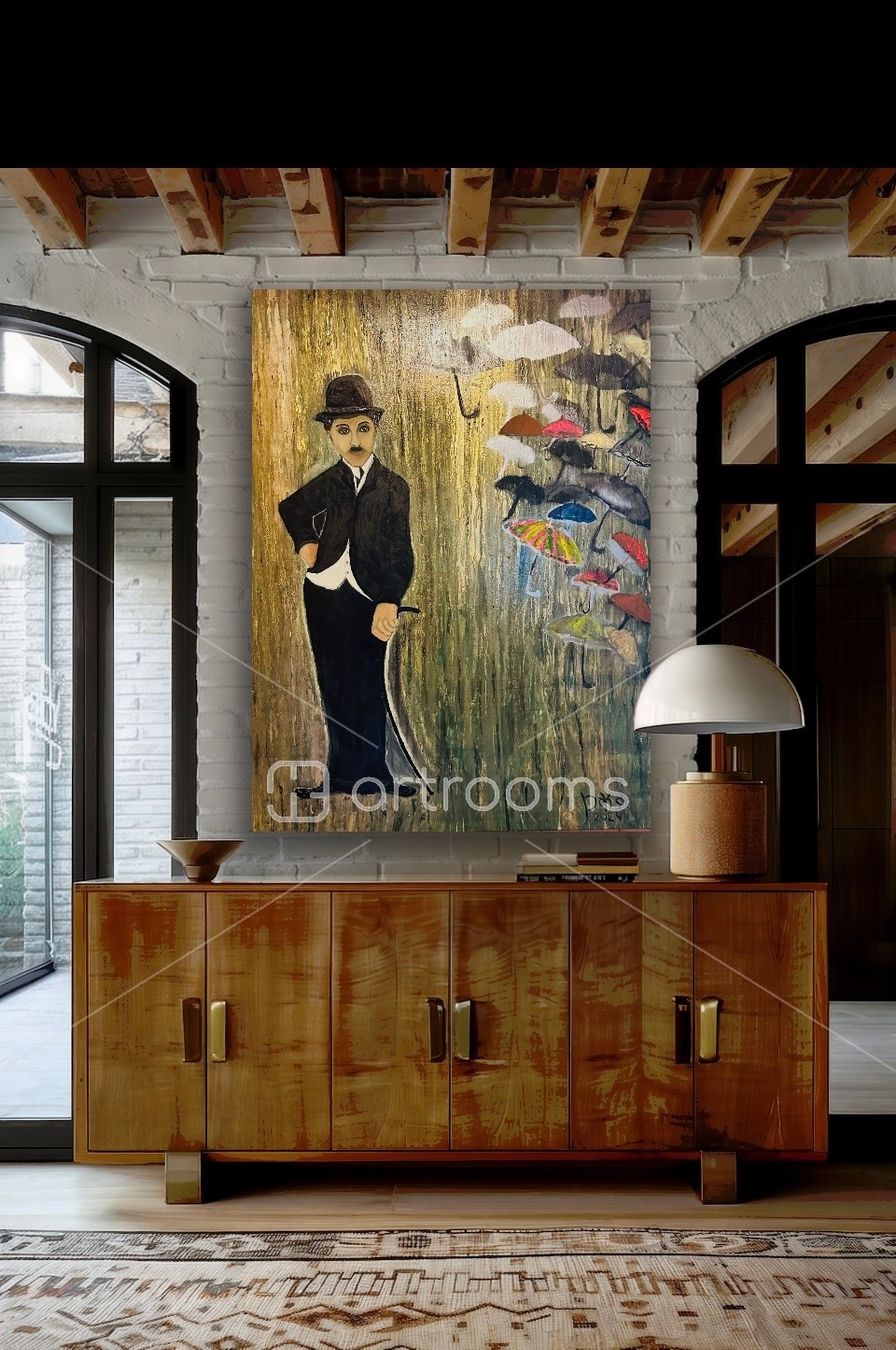 Tableaux: Chaplin/oil Bild/Kunst Doks – Neuf avec emballage d'origine à Beromünster par dok_b8mf 6