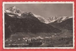 Simplon Dorf mit Fletschhorn - ca. 1945