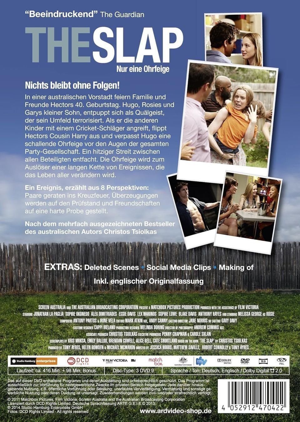 Alle DVDs: The Slap "Nur eine Ohrfeige"     (Serie) – Gebraucht aus St. Gallen von elk2020 1