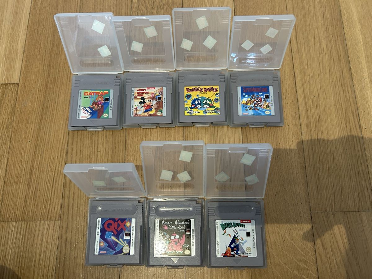 Giochi: Gameboy 7 Spiele / Catrap / Supermarioland usw. – Usato da Melchnau venduto da Robilu6 1