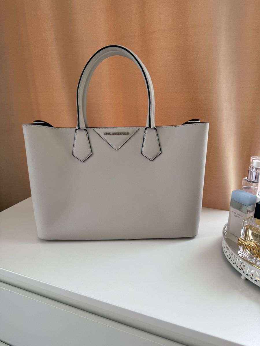 Karl Lagerfeld Borse da donna: Karl Lagerfeld Tasche Grau – Nuovo (secondo la descrizione) da Sarnen venduto da Linda.atv