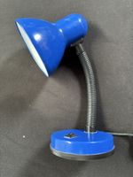 Schreibtischlampe blau E27 Fassung guter Zustand