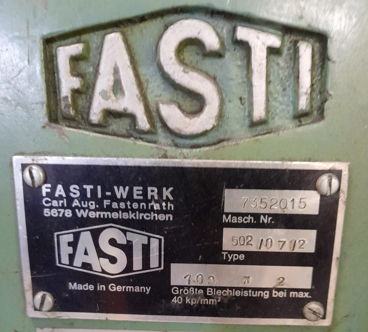 Tutte le macchine: Elektrische Rundschneidemaschine – Usato da St. Gallen venduto da dap_pq5p 4