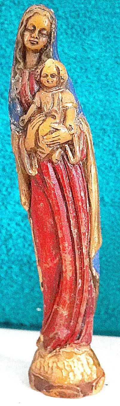 Sculture & Statue: Madonna mit Jesuskind Wachs – Usato da Baar venduto da 2cvbaar