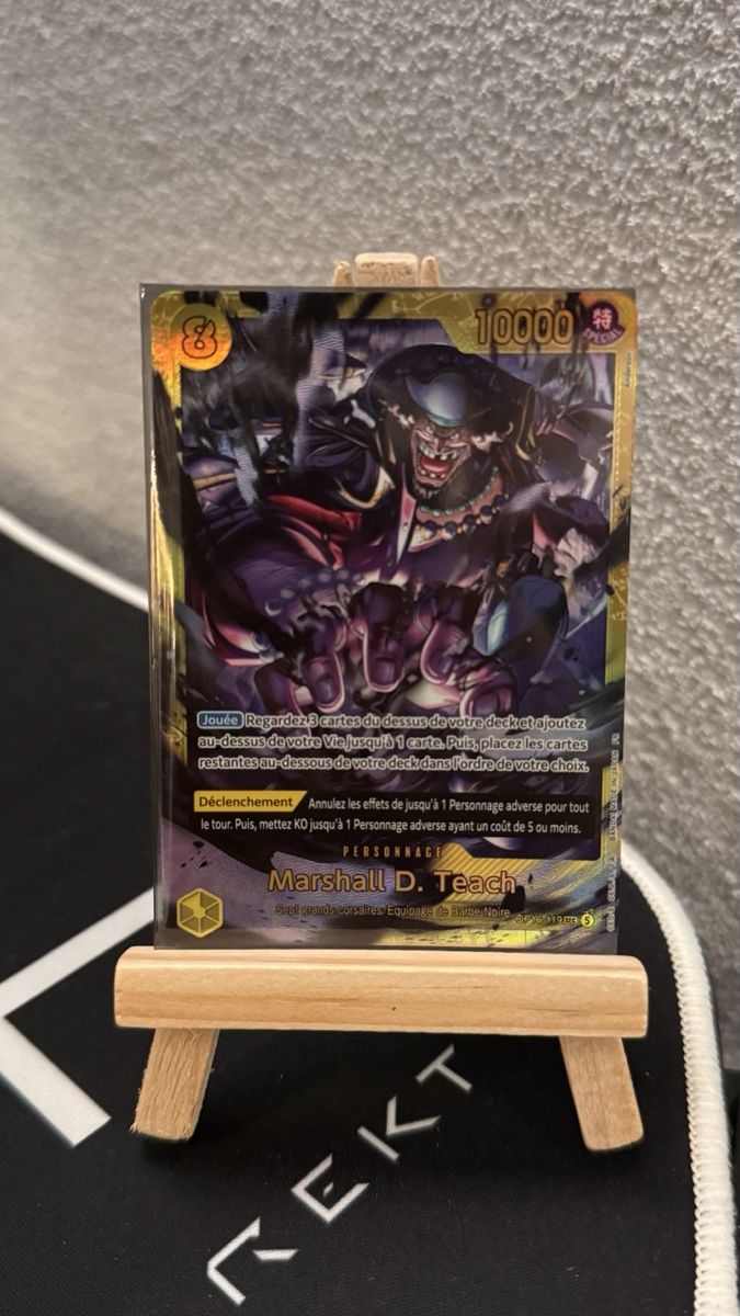Bandai Carte collezionabili: Carte Marshall D. Teach SEC OP16 – Nuovo (secondo la descrizione) da Vouvry venduto da luc_87rq