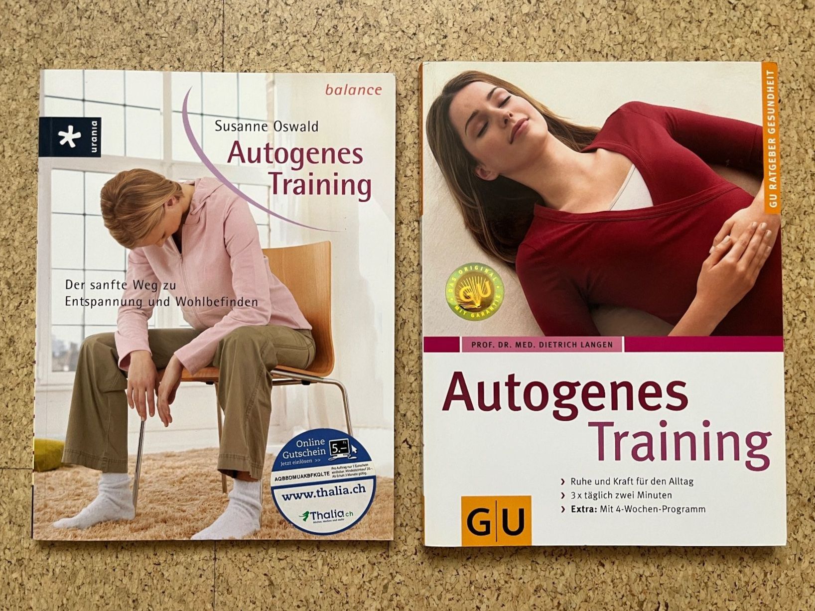 Bücher: Bücherpaket - 2x Buch Softcover über "Autogenes Training" – Gebraucht aus Grosswangen von Vita500