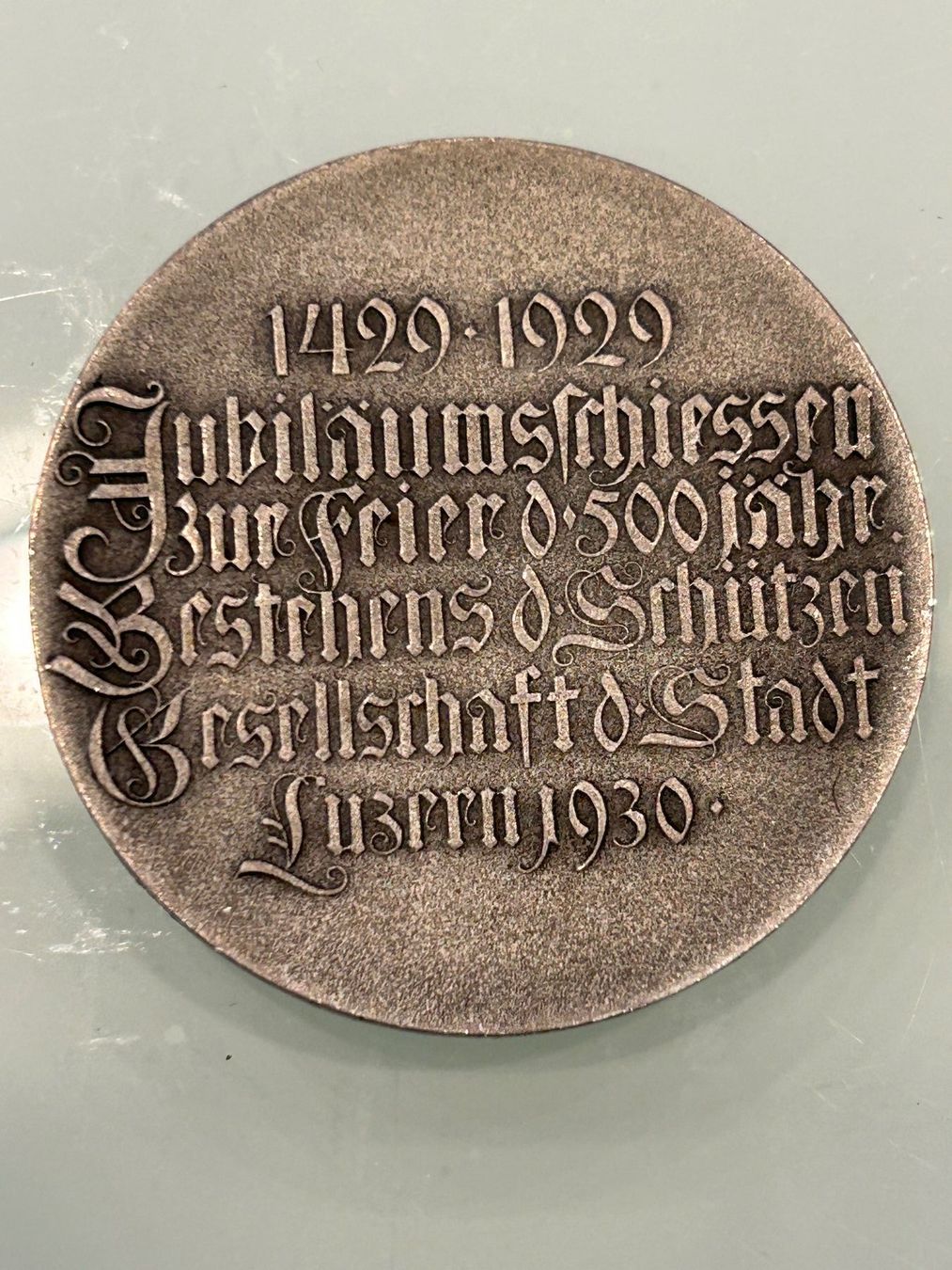 Medaglie: 1 mal 800silber Medaille 30 gramm – Usato da herisau venduto da hb_gold 1