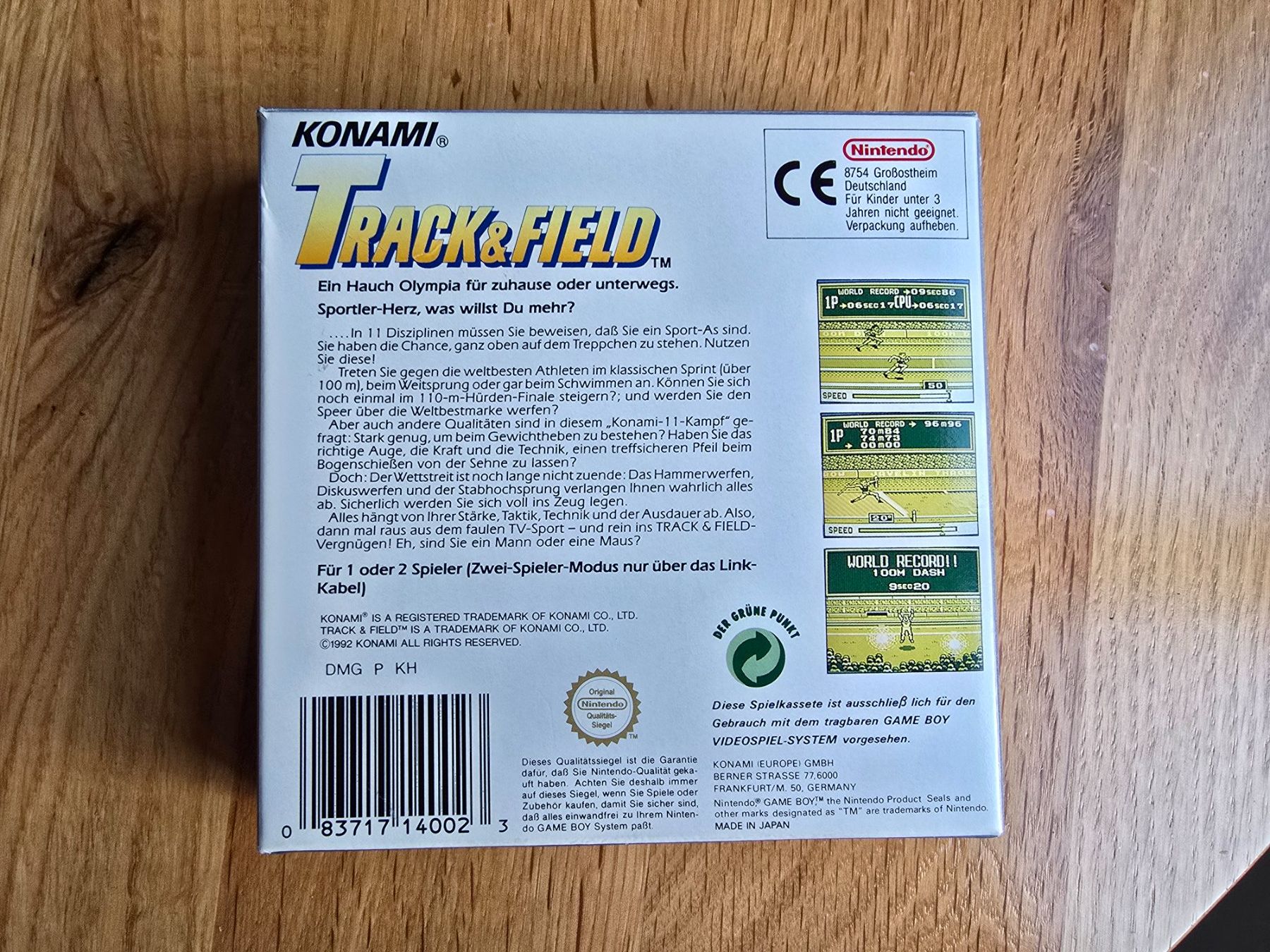 Nintendo Giochi: Nintendo Gameboy/Track & Field/OVP – Usato da Sursee venduto da Elian91 3