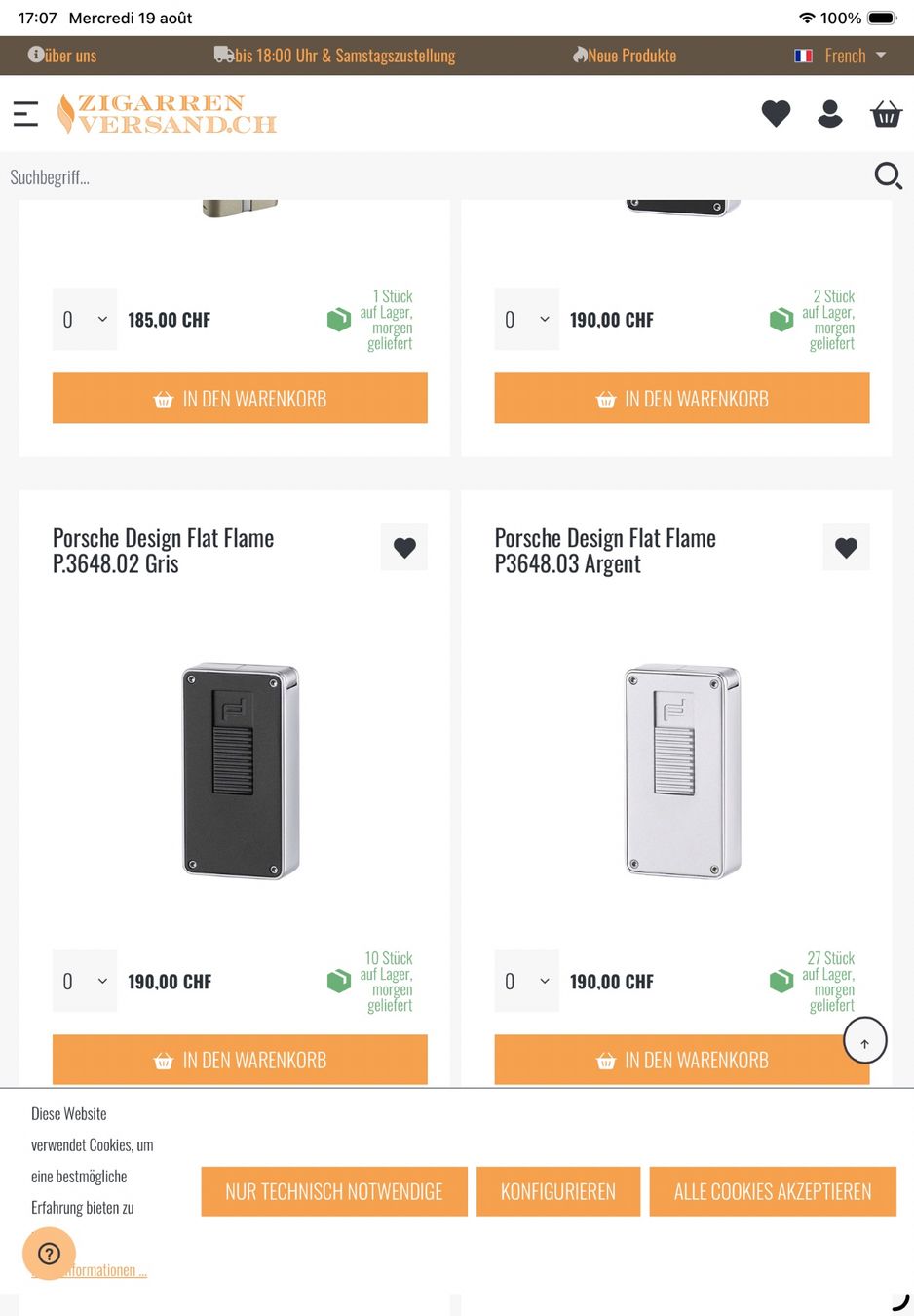 Porsche Accendini: briquet porsche design – Nuovo e nell'imballaggio originale da Renens VD venduto da Popeye99 4