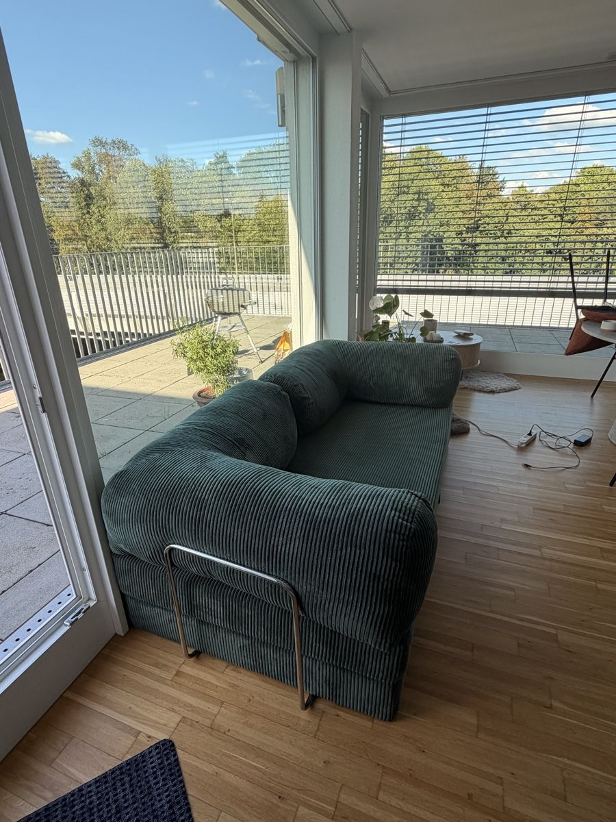 Divani: Sofa corner couch dark green good condition – Usato da Zürich venduto da Gautier_Juan 2