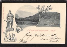 Chur 1899 , Calvenschlachtfeier , gel. 1899