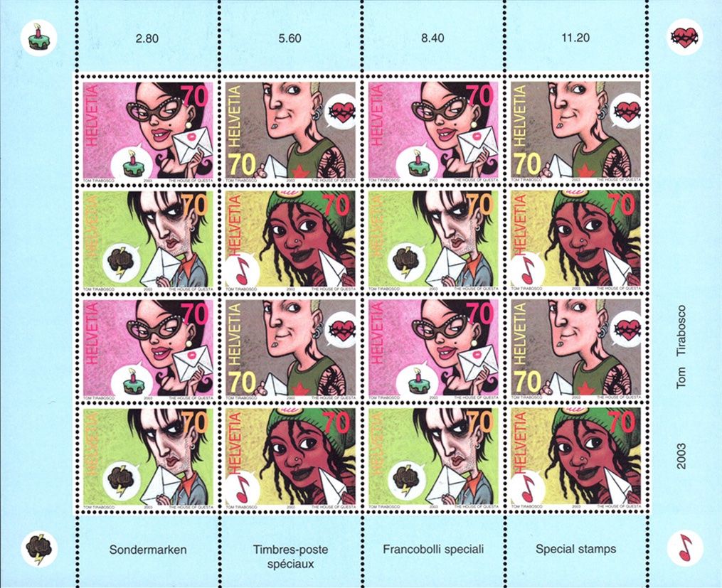 Tutti i francobolli: Bogen Comic - Tom Tirabosco** – Nuovo (secondo la descrizione) da Dottikon venduto da haeusibuh5