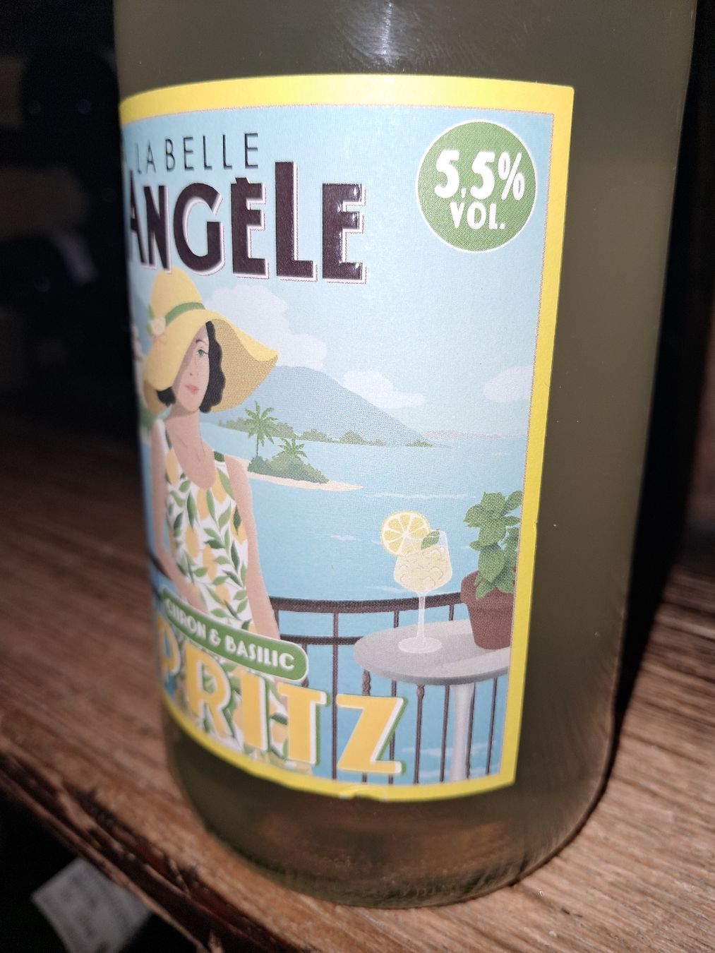 Vino: La Belle Angèle Lemon & Basil Spritz – Nuovo e nell'imballaggio originale da Le locle venduto da juliensaran 3