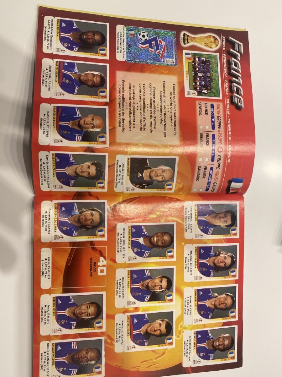 Panini Album: Panini WC 2002 Album – Usato da Uster venduto da oik_5k2y 3