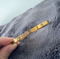 Armreif gold Glitzer