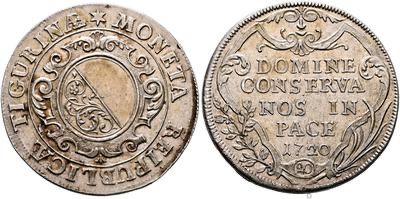 Tutti le monete: Zürich - 20 Schilling 1720 – Usato da Meilen venduto da coins4sale