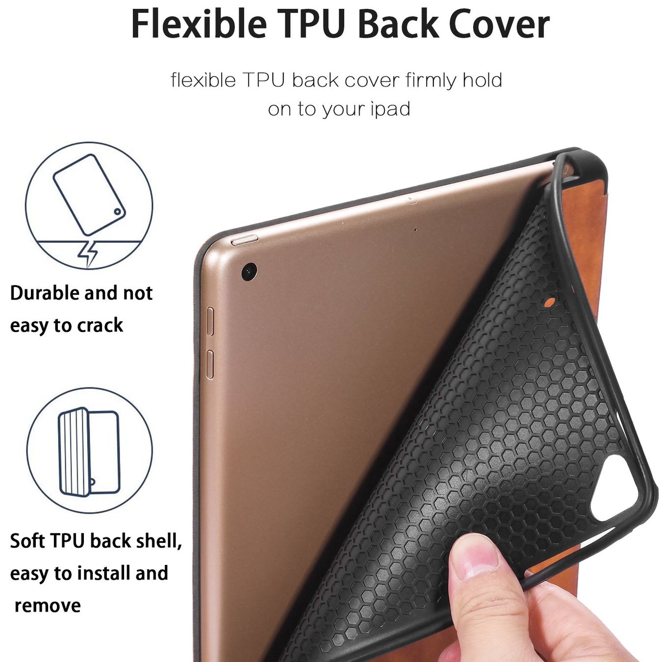 Cover & Protezioni schermo: iPad Mini 5/4 - Smartcase support étui ipad mini Brun – Nuovo e nell'imballaggio originale da Morges venduto da DigiAC 4