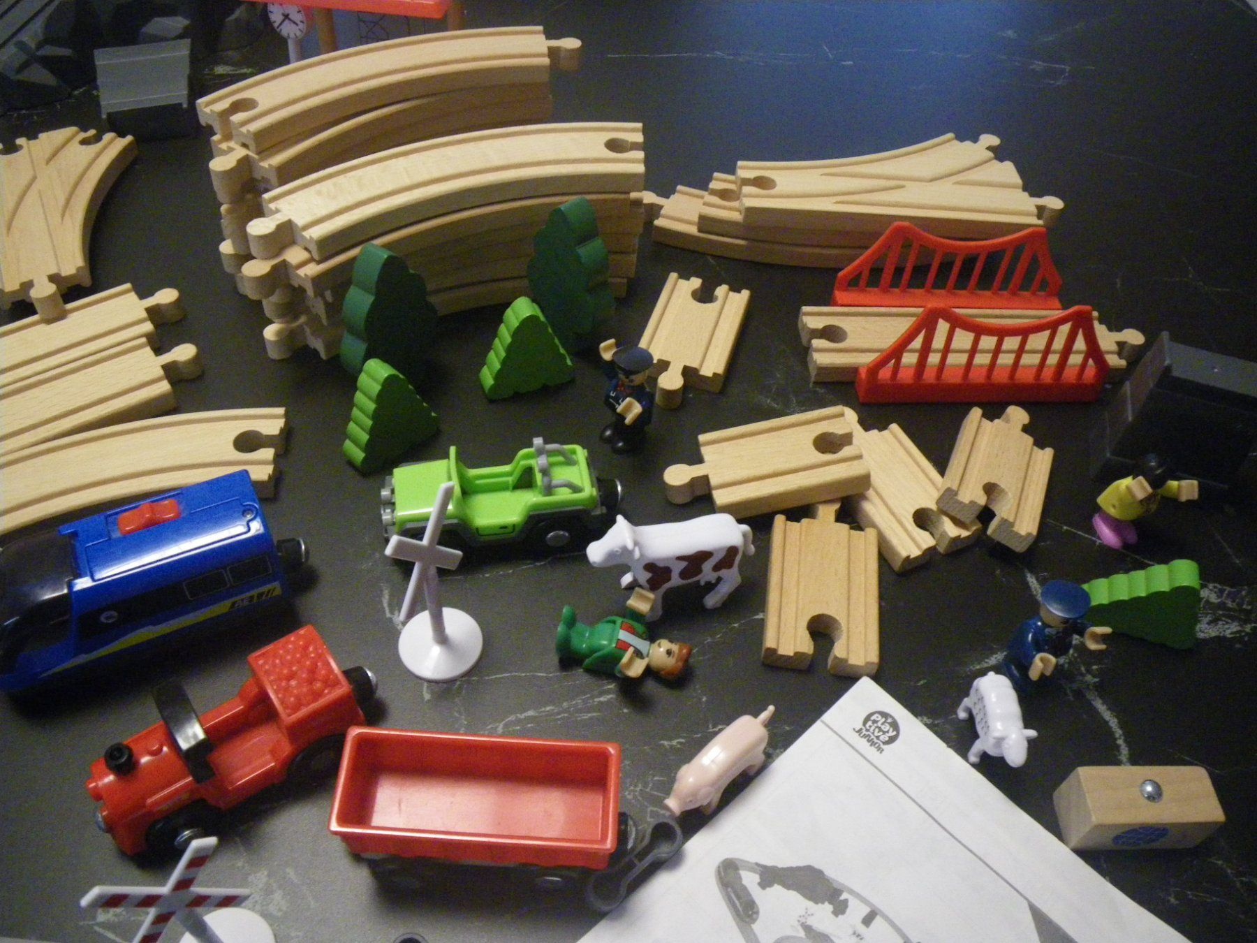 Giocattoli: Holzeisenbahn-Set "Playtive Junior" – Usato da Belp venduto da Mazarron58 1
