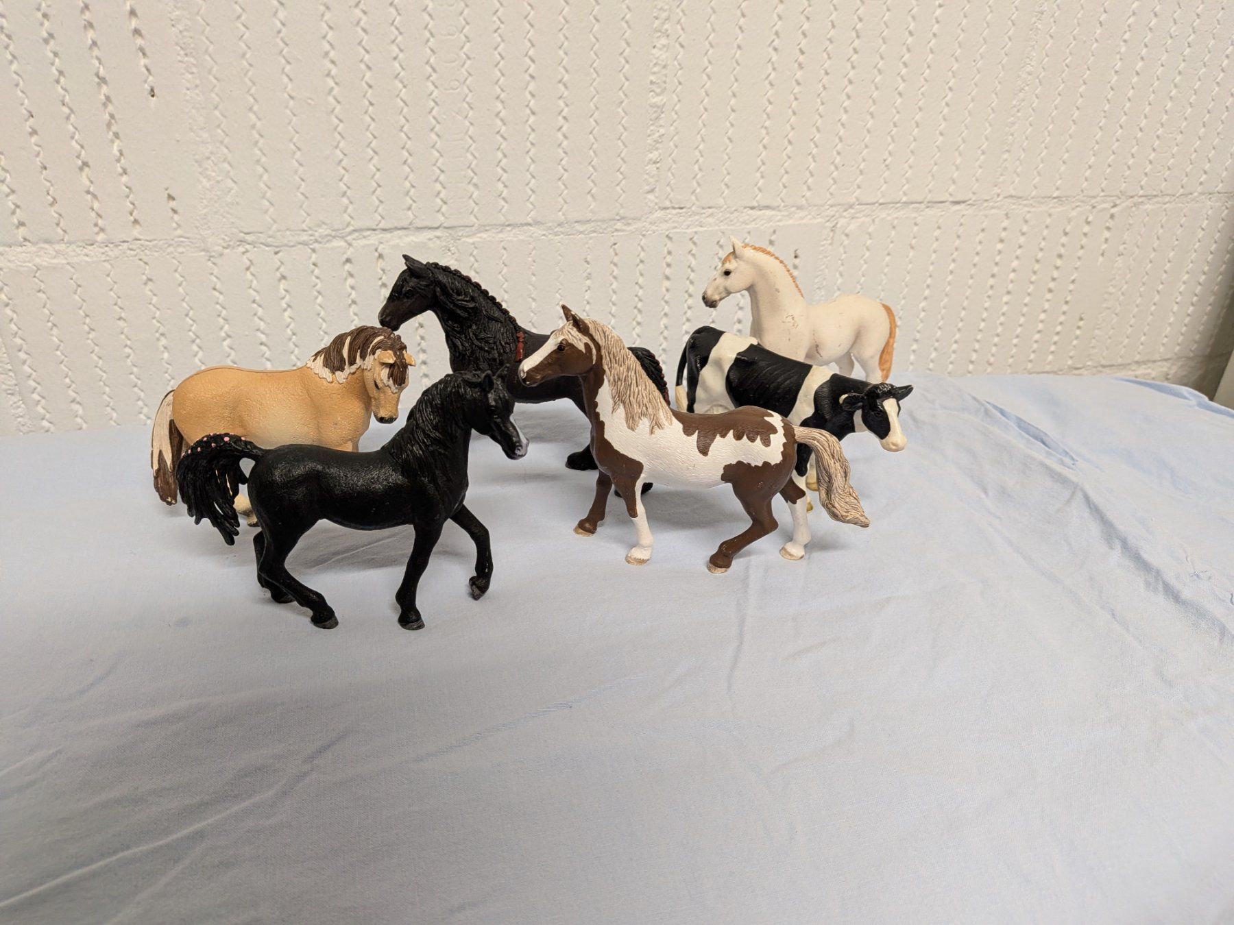Schleich Spielzeuge: Schleich verschiedene  Pferde und Kuh – Gebraucht aus Untersiggenthal von Marlen59 1