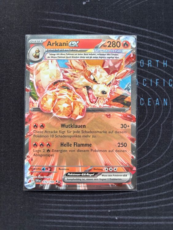 Pokemon Arkani ex SVI 032/198 DE (Neu (gemäss Beschreibung)) in Birr ...