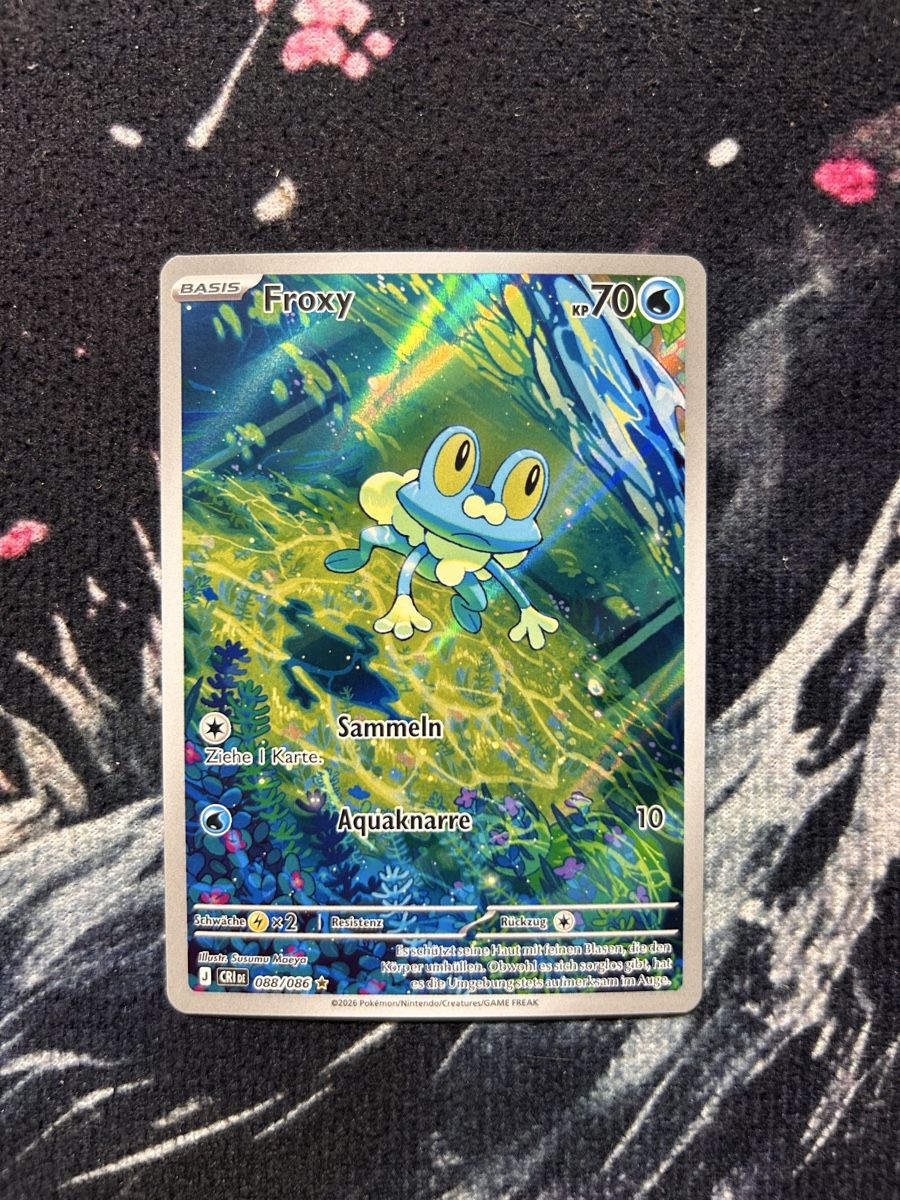 Cartoline: Pokémon Froxy – Near Mint – Nuovo (secondo la descrizione) da Geroldswil venduto da PamOfficial02