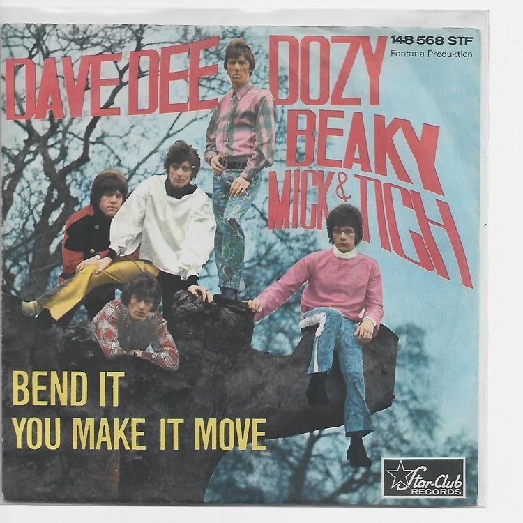 Dischi in vinile: Dave Dee  --  Bend it  Single7 – Usato da Oberwil (Dägerlen) venduto da thealbum