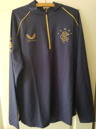 Glasgow Rangers Champions 55 Oberteil 2020 / 21 Castore