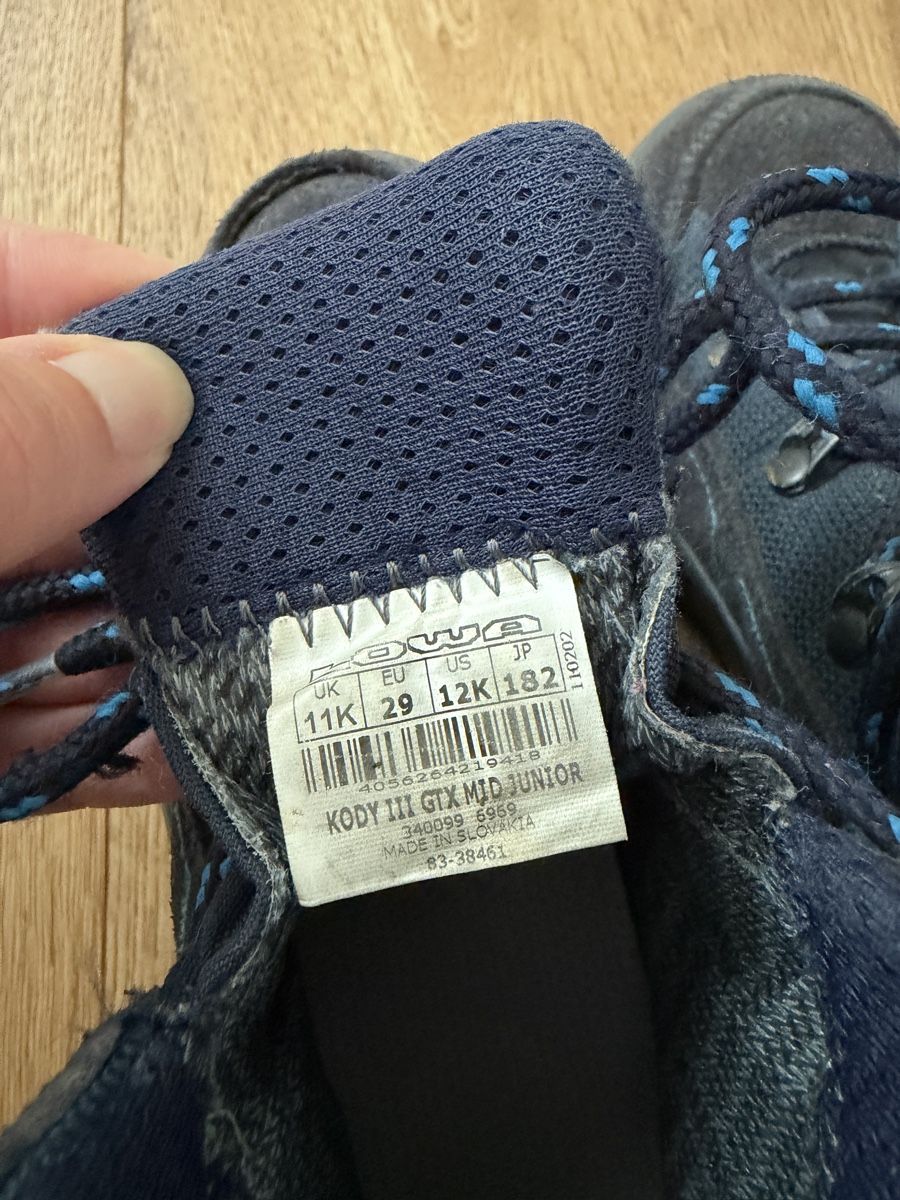 Lowa Scarpe per ragazzi: Lowa - Kinderstiefel, Gr. 29 – Usato da Interlaken venduto da fbnscl 6