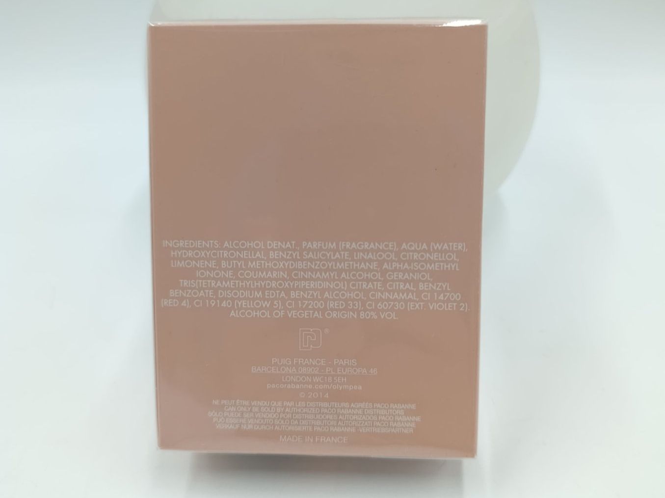 Paco Rabanne Profumi & Eau de Toilette: Paco Rabanne Olympea 30ml, neu – Nuovo e nell'imballaggio originale da Wil SG venduto da Donaldus 1