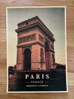 Paris Poster – Arc de Triomphe – Schöner Wandschmuck!