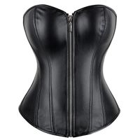 Moderni Steampunk Korsett Rot oder Schwarz L-XL-XXL-XXXL