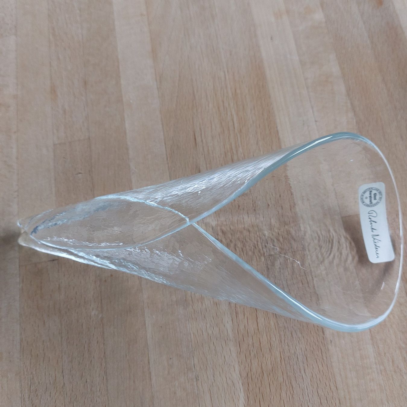 Glasi Hergiswil Bicchieri: Glasi Hergiswil - cornet / Tüte 20 cm – Usato da Farvagny-le-Petit venduto da Speedy5550 1