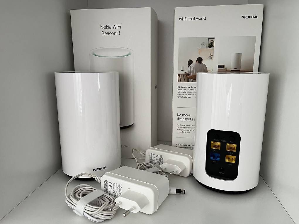 Nokia Modem & Router: Nokia WiFi Beacon 3 - Mesh-WLAN Router/Repeater – Usato da Schellenberg venduto da Klebi13 4