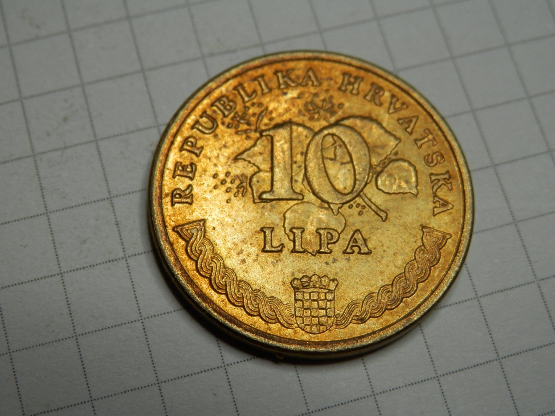 Tutti le monete: Kroatien  10 Lipa, 1993 – Usato da Weiach venduto da weiach81