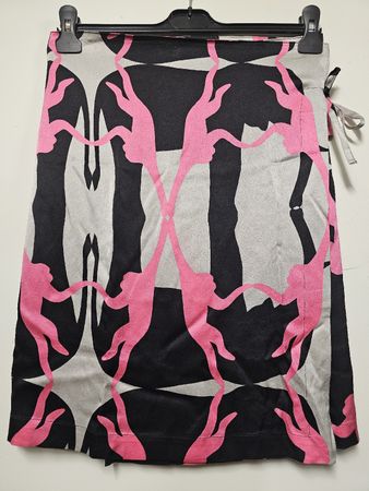 Jupe Portefeuille Chic/MARC-CAIN en Soie/Rose/Noire/Grise