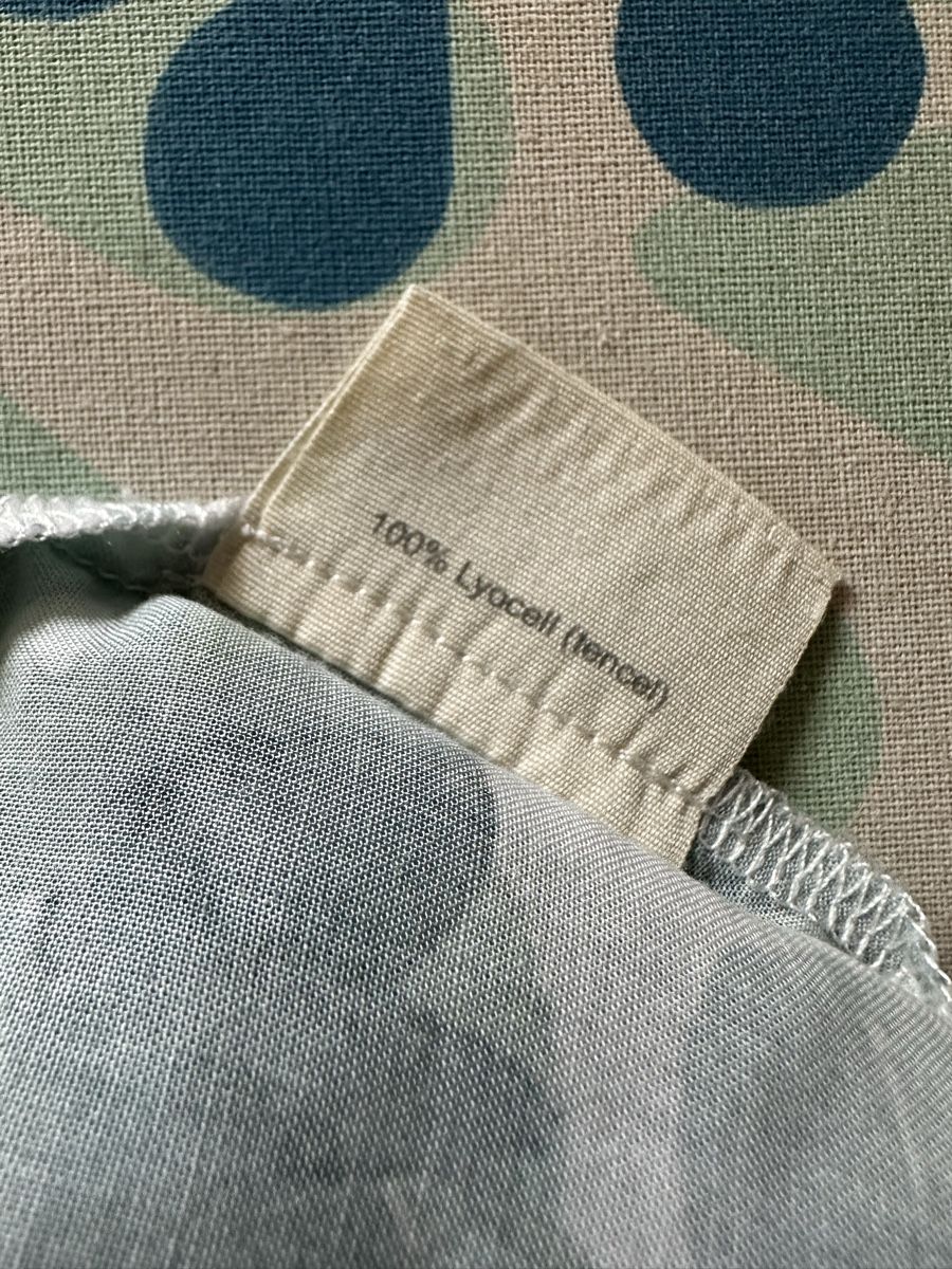 Camicette: Nile Bluse, XL Weiss/Grün gemustert – Usato da Riken AG venduto da est_vqd6 3