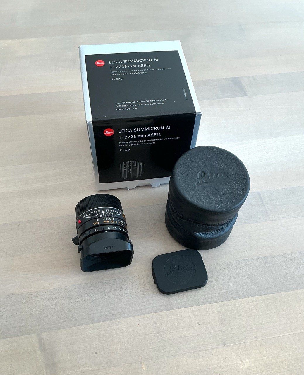 Leica Obiettivi: Leica Summicron 1:2/35 Asph – Usato da Chur venduto da cybertech
