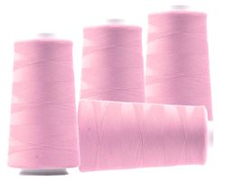 Overlockgarn, 3000m, Polyester - rosa 51