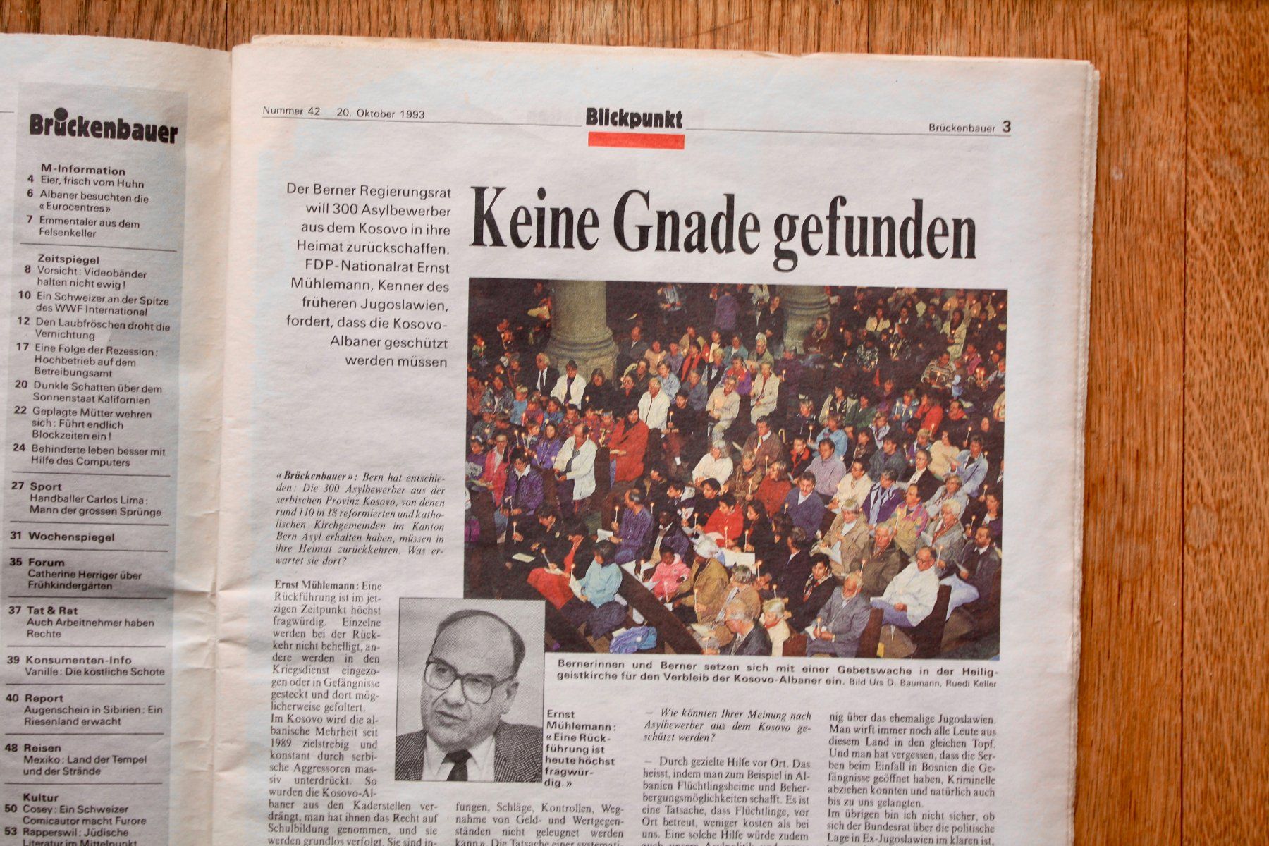 Riviste & Magazine: "Brückenbauer" Oktober 1983 – Nuovo (secondo la descrizione) da Altstätten SG venduto da alpalfa 3
