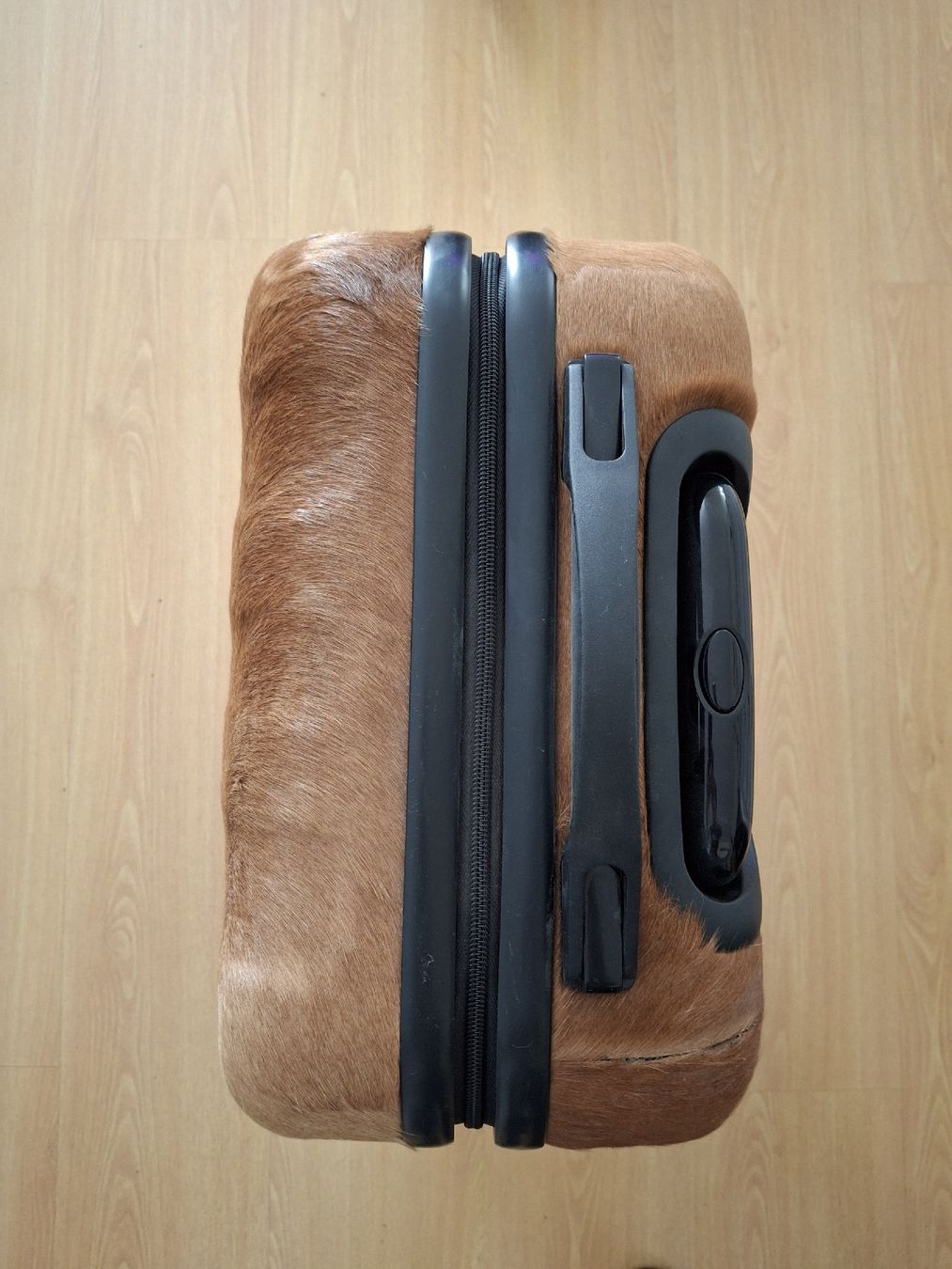 Valigie: Pack Easy Hartschalenkoffer braun mit Fell – Nuovo (secondo la descrizione) da Luzern venduto da Sicilia0711 1