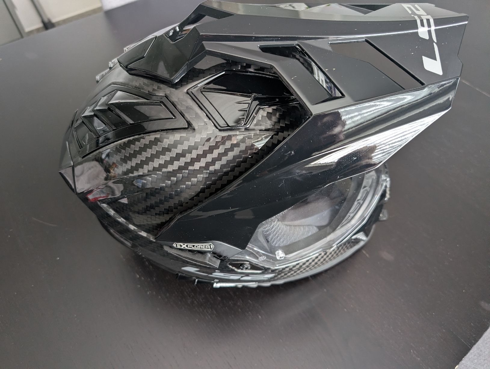Caschi & visiere: LS2 MX701 Explorer Carbon wie neu – Usato da Pfäffikon ZH venduto da Fala_77 2