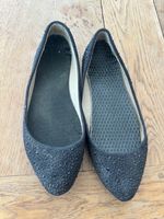 schwarze (Pailletten-) Ballerina Gr. 36