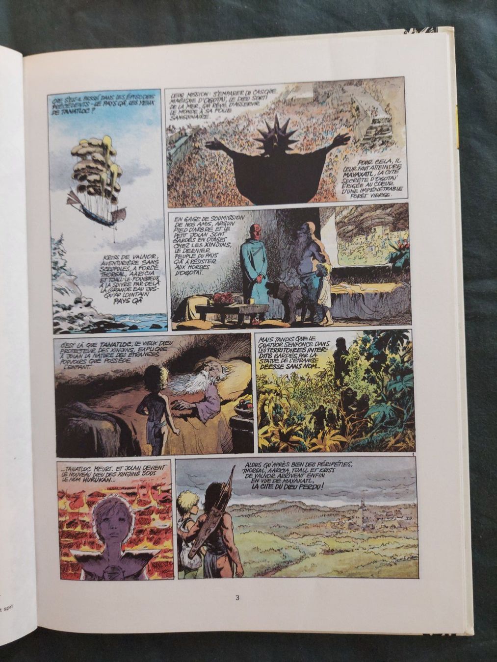 Fumetti: Thorgal T.12 La Cité du Dieu Perdu EO 1987 TBE – Usato da Genève venduto da Blu_BD 5