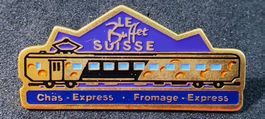BB094 - Pin SBB CFF FFS Bahnwagen Buffet Suisse Chäs Express