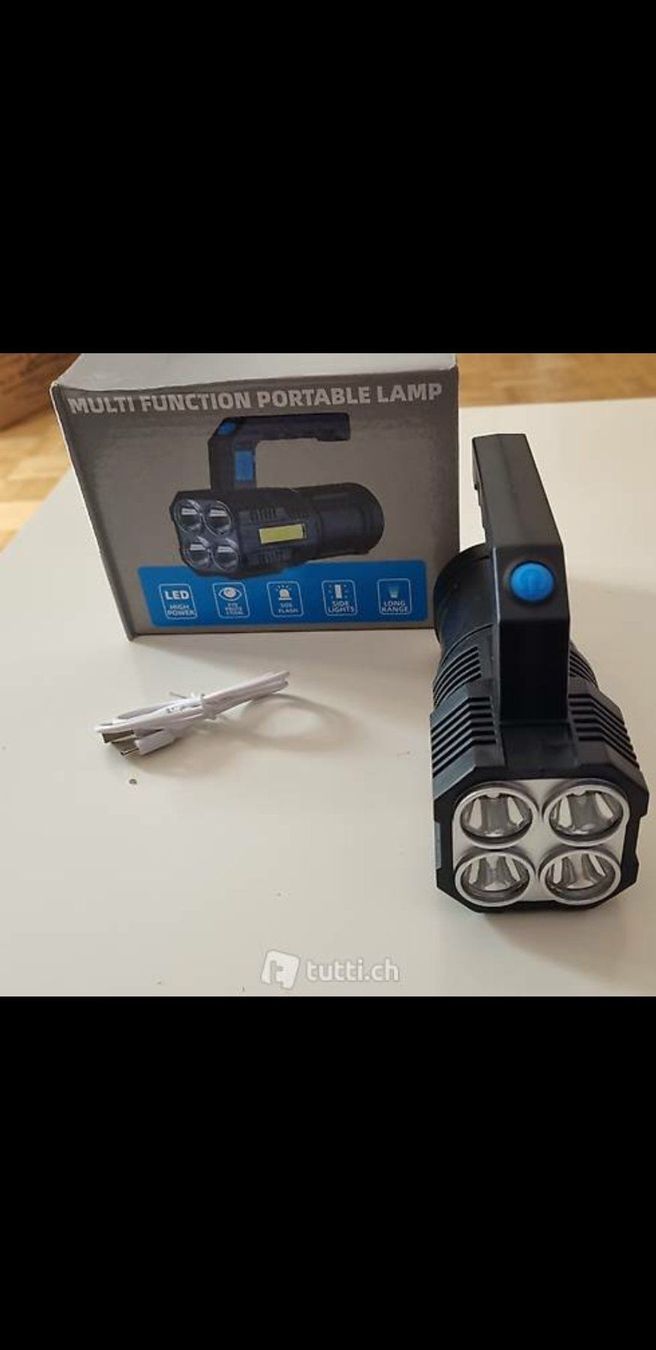 Lampade: LED Taschenlampe Neu – Nuovo e nell'imballaggio originale da Oftringen venduto da Leleni 3