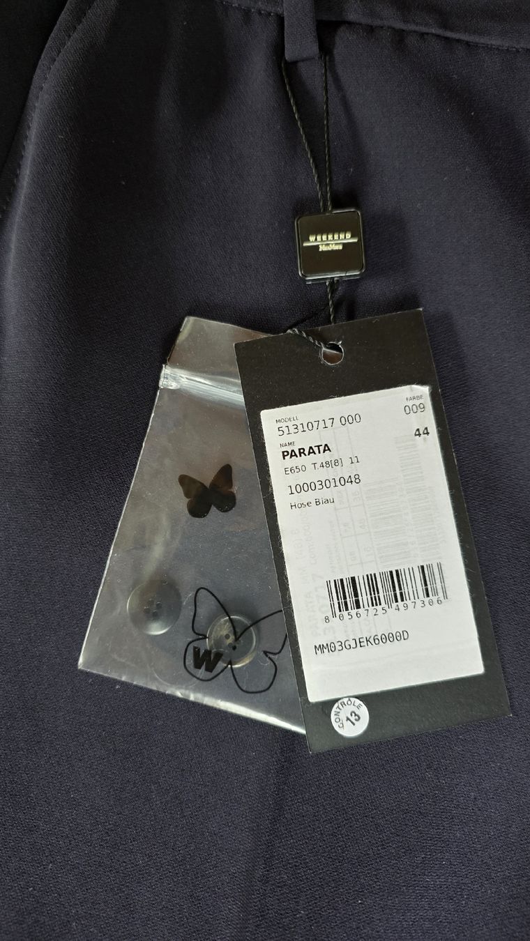 Max Mara Hosen: MaxMara Weekend Hose Gr.44 – Neu und originalverpackt aus Seewis Dorf von kai_zg5c 1