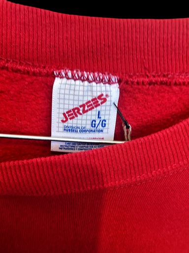 Pullover & Sweatshirts: Vintage Rote Sweatshirts Set - Jerzees & Stroke Marken - – Gebraucht aus Zug von vinokilo 4