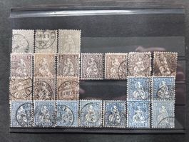 Petit Lot Sitzende Helvetia 
