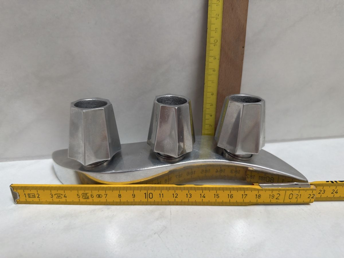 Portacandele: Kerzenständer, Aluminium Guss. – Usato da Biberist venduto da Momo33 7