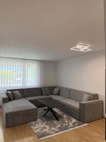Ecksofa grau Stoff - guter Zustand